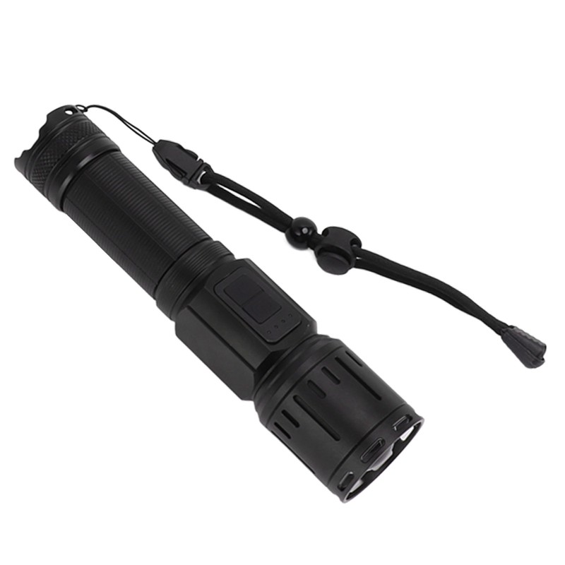 Super Bright Flashlight 7 Modes Waterproof LED Rechargeable Handheld Flashlight