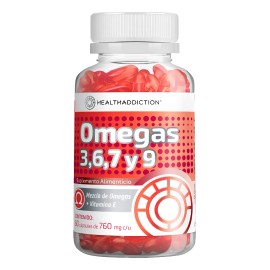Suplemento Alimenticio Omega 3, 6,7 Y 9 Healthaddiction