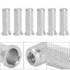 Zerone 12pcs Archery Base Aluminum Inserts,Standard 6.2mm/0.24in Aluminum Carbon Arrow