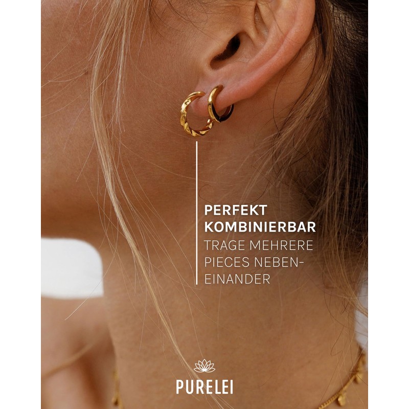 PURELEI® Kelani Earrings, Silver