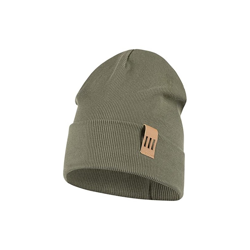 Smarilla Boy's Children's Ribbed Beanie Hat, olive