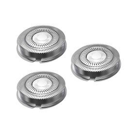 3Pcs 2024 Upgraded SH30/52 Shaving Heads compatible with Norelco Shaver Series 1000, 2000, 3000 and 5000X and rounded