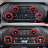 Auovo Air Conditioner Knob Cover for Ford Bronco Accessories 2021-2024