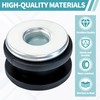 MCSDFN 10 PCS Motorcycle M6 Rubber Grommets Bolt, Motorcycle Rubber