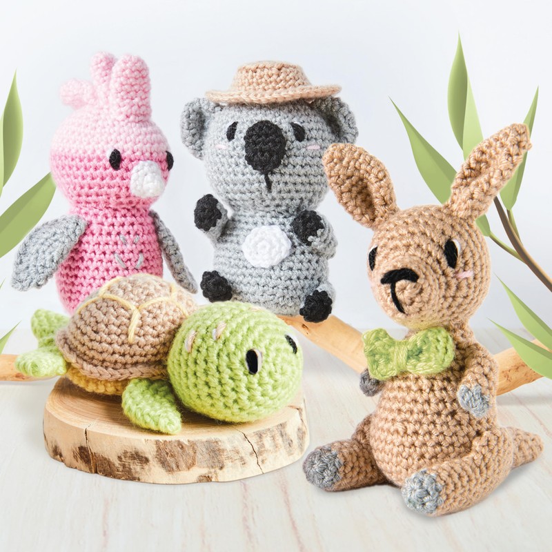 Craft Maker Cute Crochet Kit - DIY Crochet Projects for