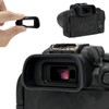 Soft Silicon Camera Extend Eyecup Eyepiece for Canon EOS R10