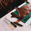 Pack of 2 Leather Craft Tool, Sewing Tool Needle, Leather