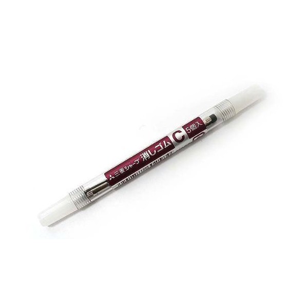 2 X Uni Mechanical Pencil Eraser Refill C (SKC)