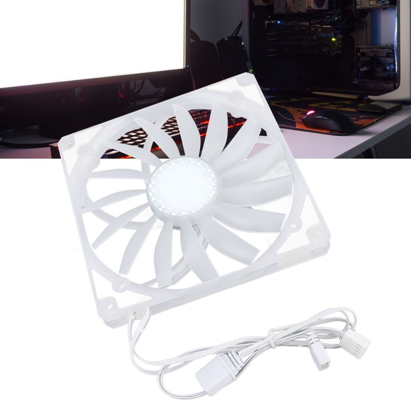 140mm PWM ARGB Fan Ultra Thin 15mm MFDB Dynamic Pressure