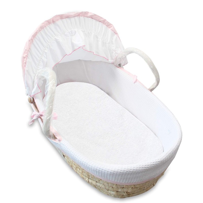Mattress Cover(77x30cm) for Baby Moses Basket Mattress, Waterproof Viscose Made
