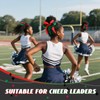 Yuxung 6 Pcs Juneteenth Cheer Bows Cheerleaders Cheerleading Bows Ribbon