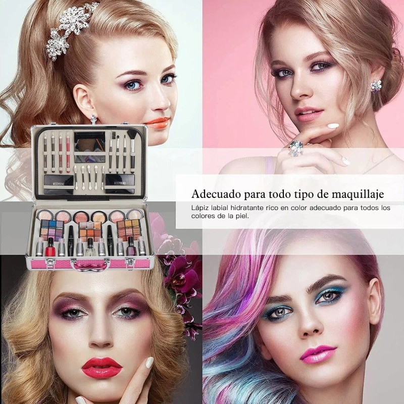 Gmdr Kit De Maquillaje Profesional,sombras Ojos Paleta Para Mujer