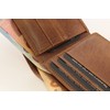 Fa.Volmer® #VO19 Men's Leather Wallet in Landscape Format Brown /
