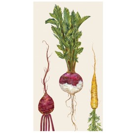 Decorative Dinner Guest Paper Napkins - Paper Guest Towels for Bathroom Pack of 16 - Farmers Market