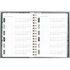 Black & Gold A5 Planner Wiro Bound 120 Pages Daily