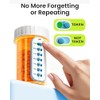 Odaro Reusable Pill Tracker - Lanyard or Sticker Medication Reminder