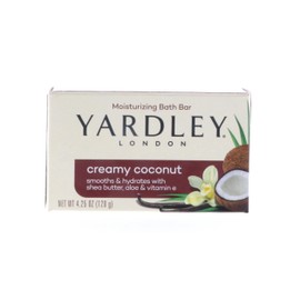 Yardley Creamy Coconut Moisturizing Bath Bar