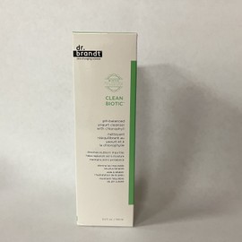 Dr. Brandt Clean Biotic pH Balanced Yogurt Face Cleanser 3.5 Oz 105 mL Full Size