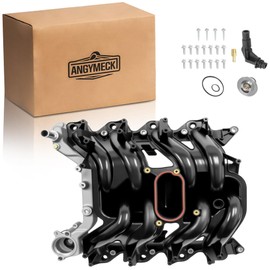 AngyMeck 615-188 Upper Intake Manifold w/Gaskets Compatible with Ford E250 E350 E450 2000-2016 Expedition Excursion 2000 2001 2002 2003 2004 2005 (V8 5.4L Only)