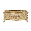 XIAOJUN Gold Acrylic Tissue Box Hotel Restaurant Napkin Holder Household