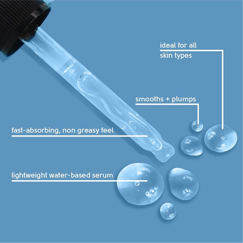 Face Facts Hyaluronic Facial Serum | Sodium Hyaluronate + Glycerin