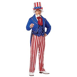 California Costumes Deluxe Uncle Sam Costume Large