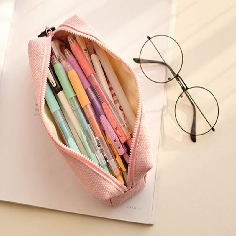 Small Pencil Case Student Pencil Pouch Coin Pouch Cosmetic Bag,