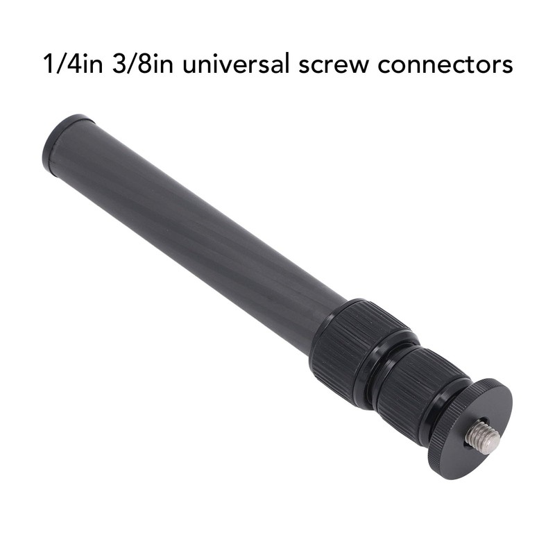 Carbon Fiber Tripod Extension Tube 3 Section Center Column Extender