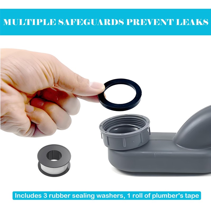 1 1/2 Inch Tub Drain Kit with Low Profile P