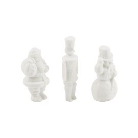 Bundle- Tim Holtz Idea-Ology Christmas Salvaged Figures Large, Small & Reindeer 2023 Release TH94361 TH94360 TH94359