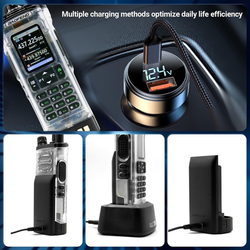 BAOFENG UV-32 10W Ham 2 Way Radio One-Key Frequency Matching
