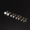 YADOCA 4 Pairs G23 Titanium Stud Earrings Hypoallergenic for Women