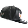 Underground Kulture Paint Collection Eagle Snapback Baseball Cap Black