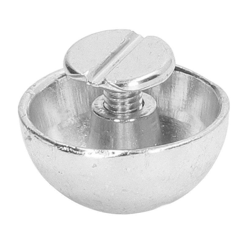 100 Set Round Head Stud 15mm Plated Alloy High Hardness