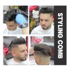 Men's Comb, 3-in-1 Plastic Combs, 3-in-1 Professional Styling Comb, Antistatic