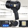 BERCOL Rechargeable Spotlight,2000000 LM Super Bright Handheld Spot Light LED