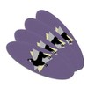Gothic Llama Double-Sided Oval Nail File Emery Board Set 4