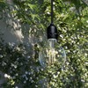 LEDSone 2m Pendant Light, E27 Rainproof Lamp Holder IP65 Indoor/Outdoor