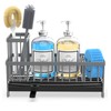 Moforoco Extra Large Sponge Holder for Kitchen Sink Organizer Caddy,