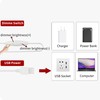 Clearhill 5V 5mm Width USB COB LED Strip Lightswith Dimmable