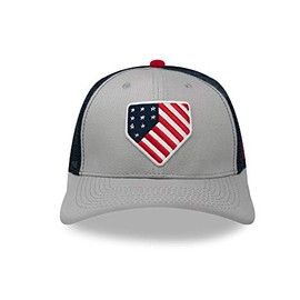 Baseballism Home Team Trucker Cap Grey/Black