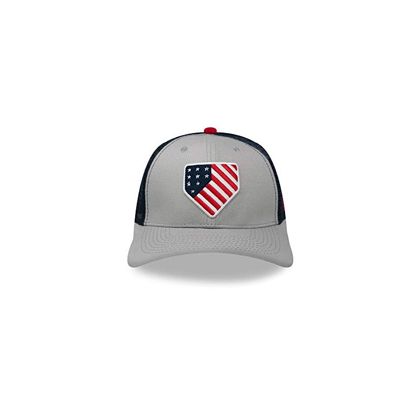 Baseballism Home Team Trucker Cap Grey/Black