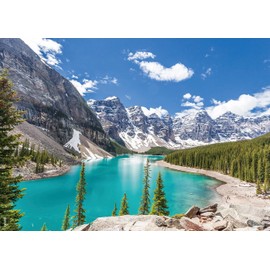 BEDUKE Jigsaw Puzzles for Adults 1000 Pieces Rocky Mountain National Park 1000 Piece Puzzle Thick Sturdy Cardboard Precise Interlocking Age 14+ Family Game