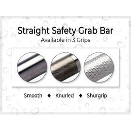 Safety Grab Bar for Bathroom Tub Shower Toilet Steps/ADA Handrail/304 Stainless Steel/Knurled/ 48"