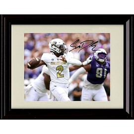 Shedeur Sanders Autograph Print - Colorado - Framed 8x10