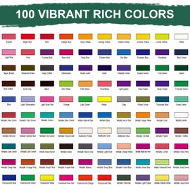 Watercolour Paint Set 100 Colours in Portable Box Watercolours with Watercolour Paper Portable Watercolour Painting Box Watercolour for Travel Watercolour Set with Brush and Watercolour Paper for