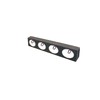 Atrend Bbox Quad 6x9 Unloaded Sealed Speaker Box, Premium MDF