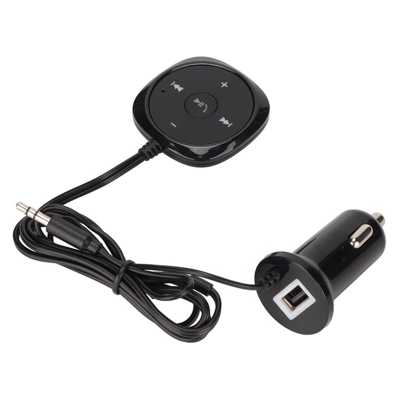 Car Bluetooth 5.0 Audio Receiver Handsfree Calling 5V 2.1A USB