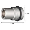 Tone 8A-17B Impact Inner Socket, 1 inch (25.4 mm) Drive,