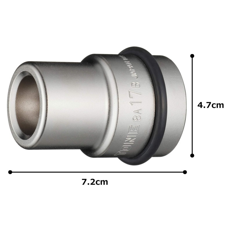Tone 8A-17B Impact Inner Socket, 1 inch (25.4 mm) Drive,